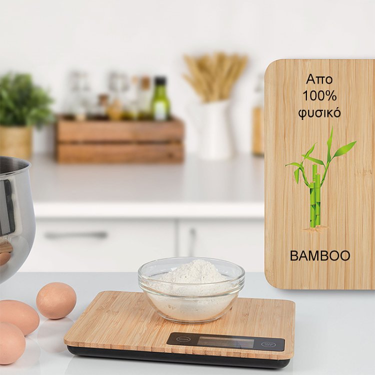 Bamboo Ψηφιακή Ζυγαριά Κουζίνας Profi Cook PC-KW 1271 153-0185