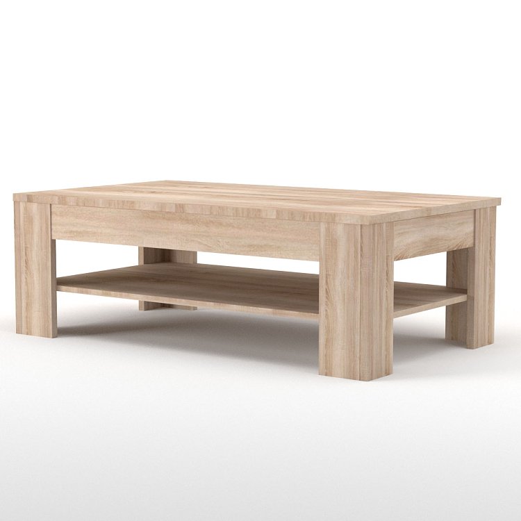 Τραπέζι Σαλονιού Solo Σονόμα 120x69.5x44cm TO-SOLOCOFF