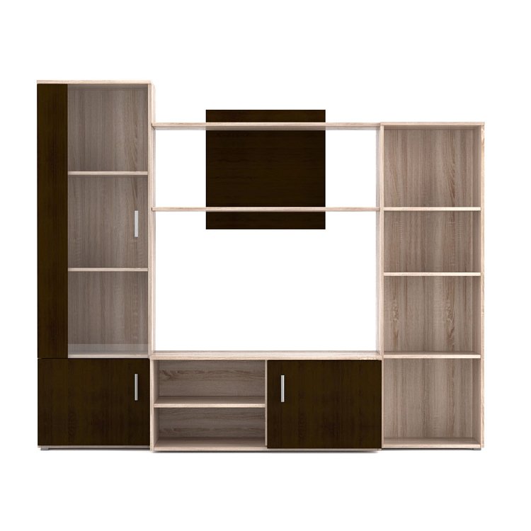 Σύνθεση Τηλεόρασης Tigra 215x51.5x177cm Σονόμα-Wenge TO-TIGRA