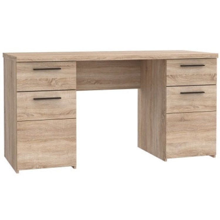 Γραφείο Solo 145 Sonoma με Wenge 145x60x76εκ TO-SOLO2D2S