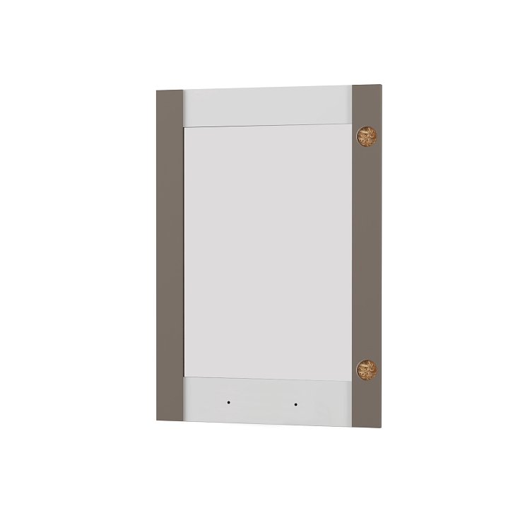 Άνω Πορτάκι-Τζάμι Αριστερό Charlotte Μόκα 50x71.8x1.6cm SO-CV50G-2L