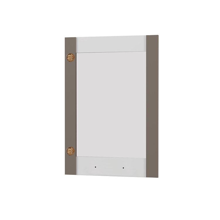 Άνω Πορτάκι-Τζάμι Δεξί Charlotte Μόκα 50x71.8x1.6cm SO-CV50G-2R