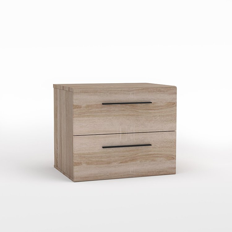 Κομοδίνο Solo Σονόμα-Βέγκε 45x35x38.5cm TO-SOLOKOM2S