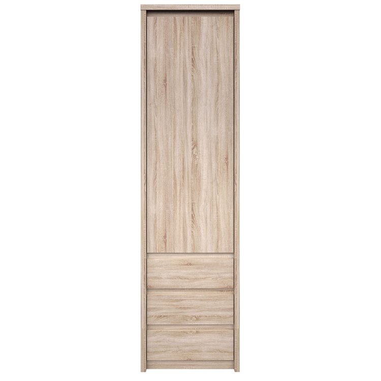 Ντουλάπα Μονόφυλλη Norton Sonoma 57x40x210εκ TO-NORT1D3S