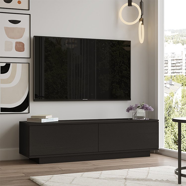 Έπιπλο τηλεόρασης Zoeva pakoworld wenge 140x.35x38.2εκ 176-000069