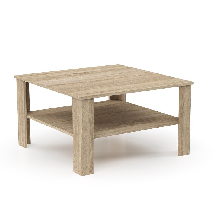 DΙNΑ Τραπέζι Σαλονιού 80x80x48cm Σονόμα TO-DINATABLE80