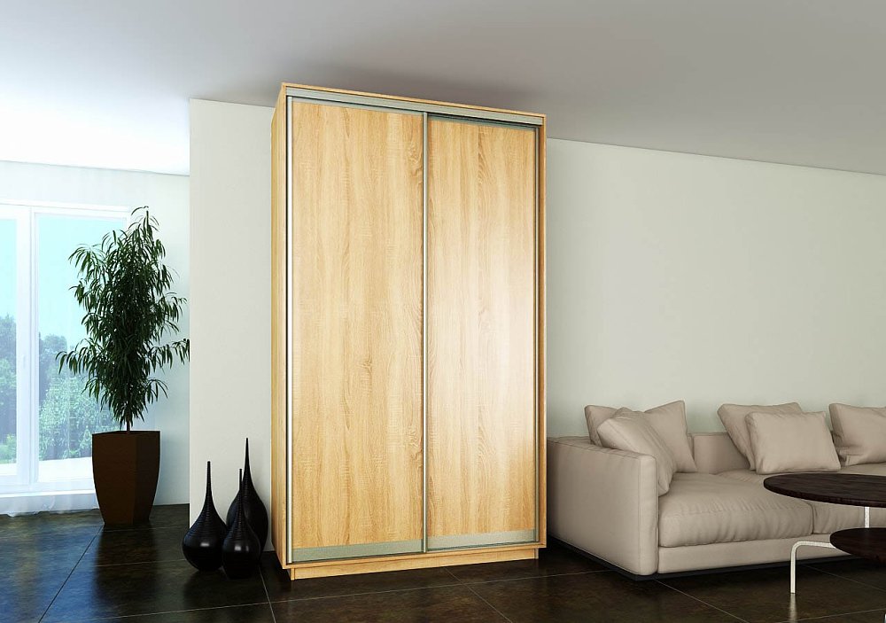 Ντουλάπα Diamont Χρυσό Δρυς 150x60x220cm GR-W15012
