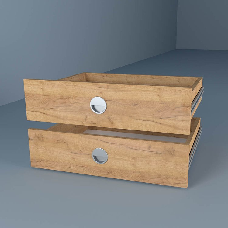 Ντουλάπα Diamont Χρυσό Δρυς 150x60x220cm GR-W15012