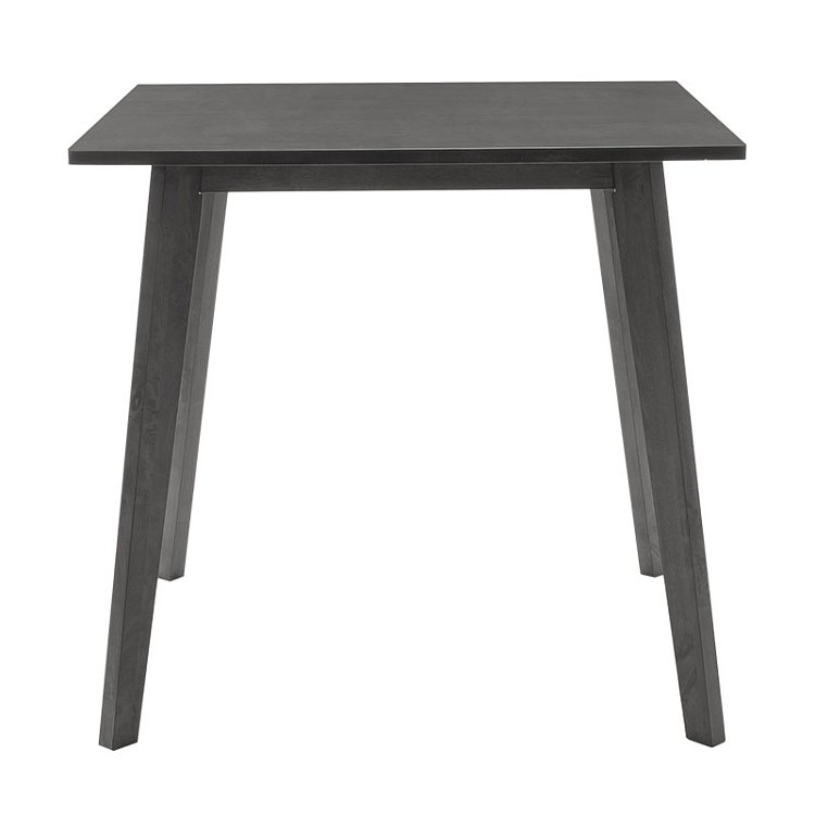 Tραπεζαρία Benson - Orlean pakoworld σετ 5τμχ rustic grey - ύφασμα γκρι 80x80x75εκ 200-000179