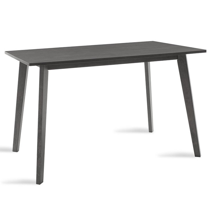 Tραπεζαρία Benson - Orlean pakoworld σετ 5τμχ rustic grey-ύφασμα γκρι 120x75x75εκ 200-000185
