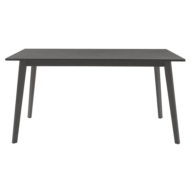 Tραπεζαρία Benson - Toto pakoworld σετ 7τμχ rustic grey - ύφασμα γκρι 150x90x75εκ 200-000193