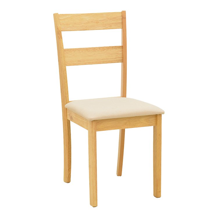 Τραπεζαρία Dallan Country pakoworld 7τεμ σε φυσική απόχρωση rubberwood 120-150x80x74εκ 200-001712