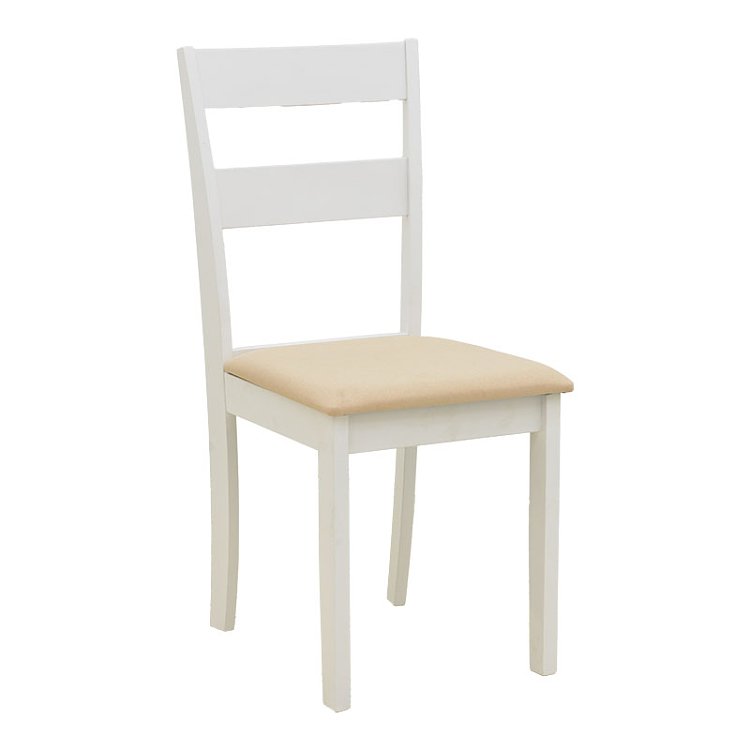Τραπεζαρία Dallan Mabor pakoworld 7τεμ λευκό rubberwood 120-150x80x73,8εκ 200-001714