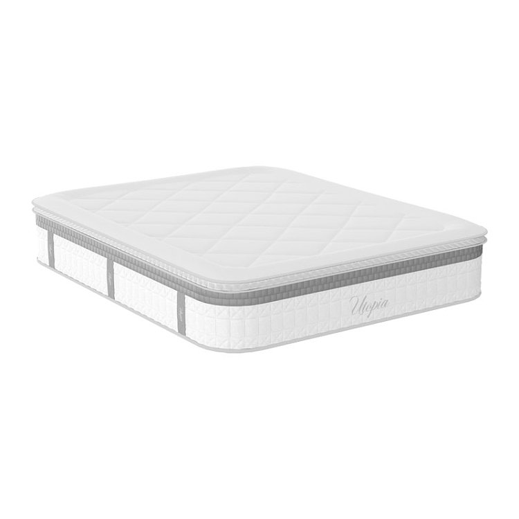 Κρεβάτι με στρώμα Nevil-Utopia pakoworld pu μαυρο 150x200εκ 200-001745