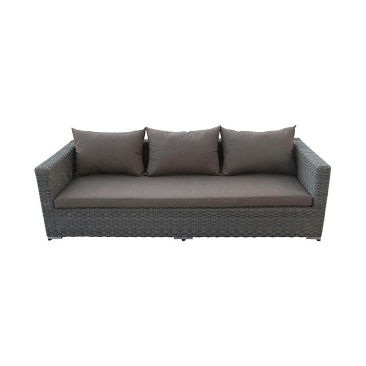Σαλόνι Γωνία Κήπου Aruba Σετ 3τμχ Wicker Rattan 200-03-002
