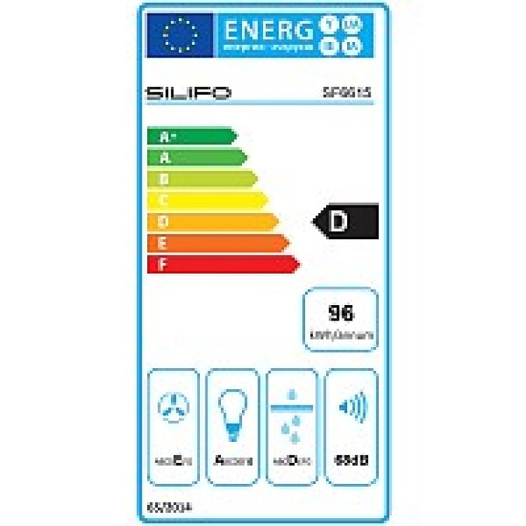 Σετ SILIFO SF6850BOI & SF6802HDV3 & SF6615 Φούρνος 83lt, Εστία Domino & Μηχανισμός Απορρόφησης 92034 (4 Έτη Εγγύηση)