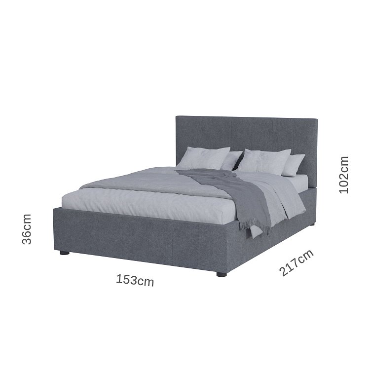 Κρεβάτι Billy Μπεζ 140x200cm GR-BILL14-M01