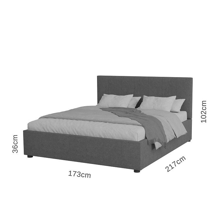 Κρεβάτι Billy Μπεζ 160x200cm GR-BILL16-M01
