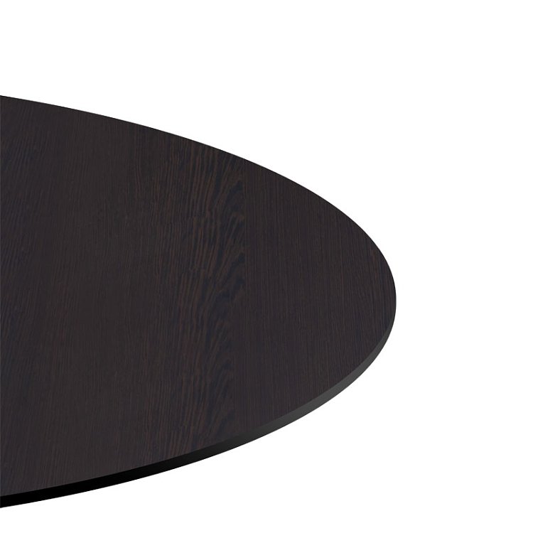Επιφάνεια τραπεζιού Portico pakoworld HPL wenge Φ60εκ πάχους 12mm 215-000013