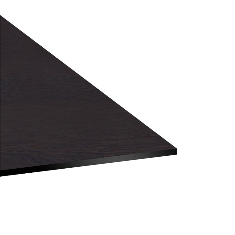 Επιφάνεια τραπεζιού Portico pakoworld HPL wenge 69x69εκ πάχους 12mm 215-000014