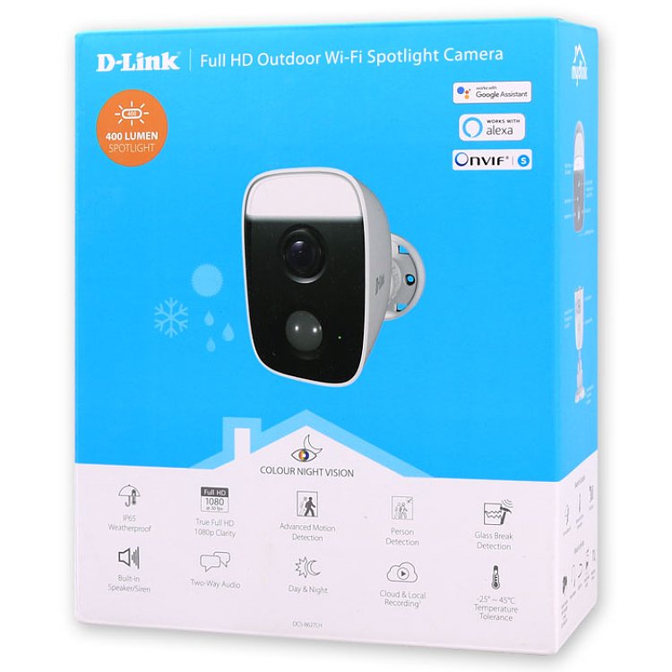 D-LINK DCS-8627LH Εξωτερική Κάμερα Full HD Wi-Fi 215-0203