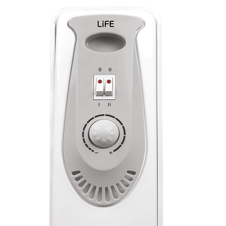 Life Comfy 221-0078 Ηλεκτρικό Καλοριφέρ Λαδιού 2500W Λευκό