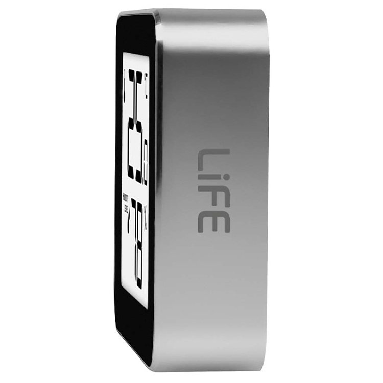 Life Alu Mini 221-0118 Ψηφιακό Θερμόμετρο Υγρόμετρο Αλουμίνιο
