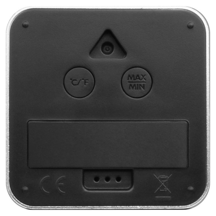 Life Alu Mini 221-0118 Ψηφιακό Θερμόμετρο Υγρόμετρο Αλουμίνιο