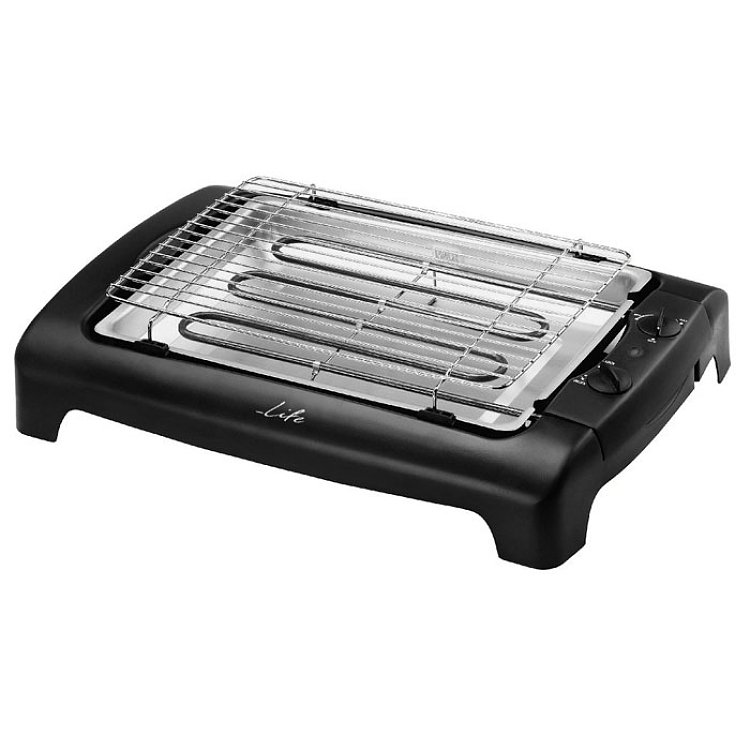 Life BBQ King Ηλεκτρική Ψησταριά 2 σε 1 2000W