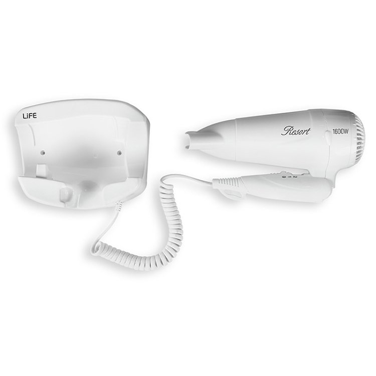 LIFE RESORT Σεσουάρ Ξενοδοχείου Λευκό 1600W 221-0143