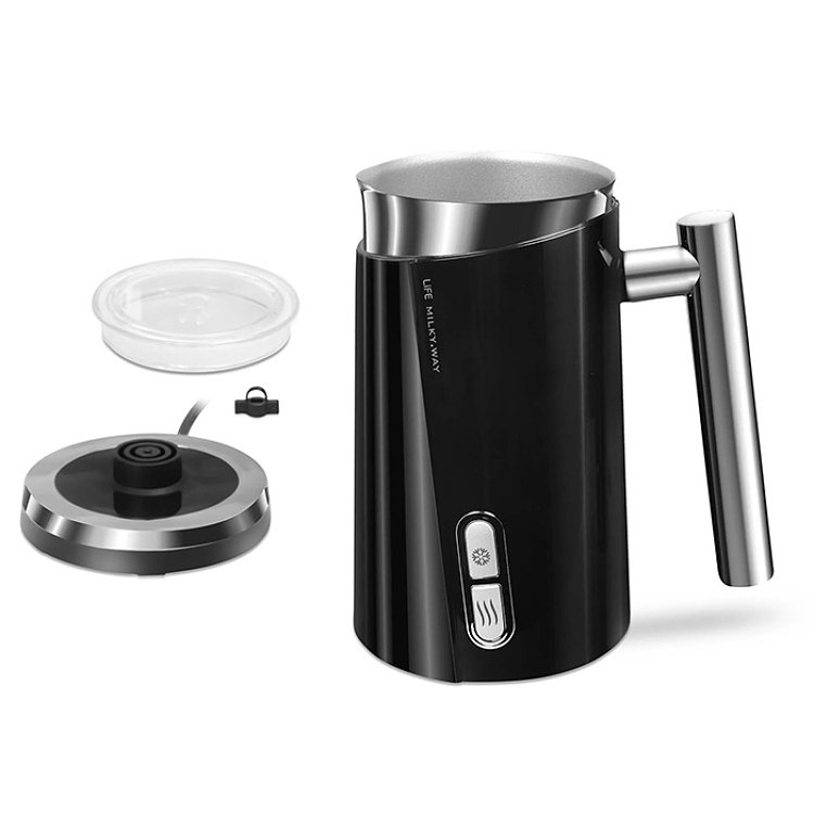 LIFE MILKY.WAY Αφρογαλιέρα Μαύρη 500W 221-0174