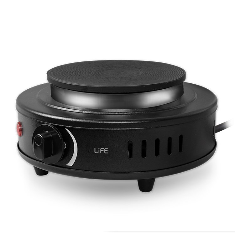 Life Mataki Ηλεκτρική Εστία Μαύρο 500W 221-0183