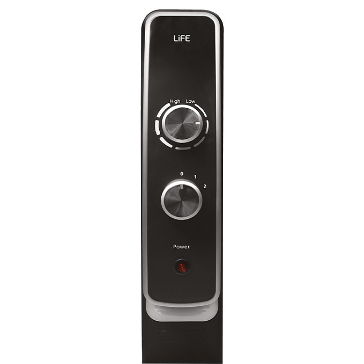 Life Magma Mica 221-0195 Ηλεκτρικό Καλοριφέρ Λαδιού 2000W Μαύρο