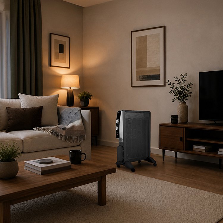 Life Magma Mica 221-0195 Ηλεκτρικό Καλοριφέρ Λαδιού 2000W Μαύρο