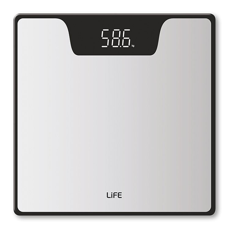 Ζυγαριά Μπάνιου Life Monday Scale 300x300x27 221-0217