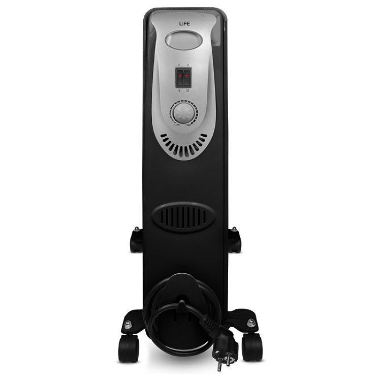 Life Comfy XL Dark 221-0309 Ηλεκτρικό Καλοριφέρ Λαδιού 2500W Μαύρο