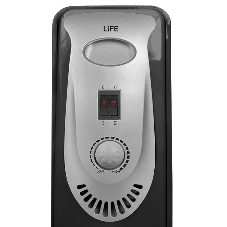 Life Comfy XL Dark 221-0309 Ηλεκτρικό Καλοριφέρ Λαδιού 2500W Μαύρο