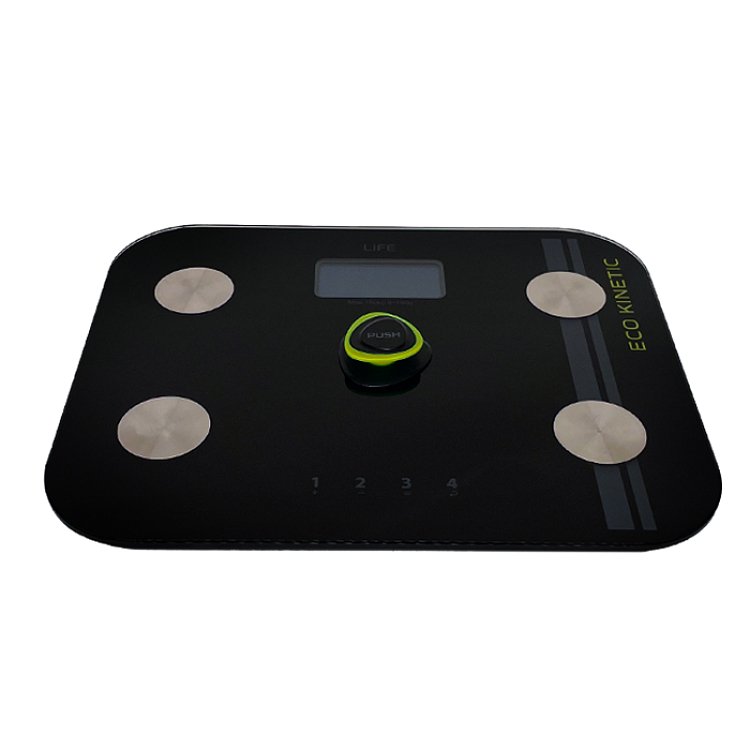 Battery-Free Ψηφιακή Ζυγαριά Με Λιπομέτρηση Life Kinetic 221-0364