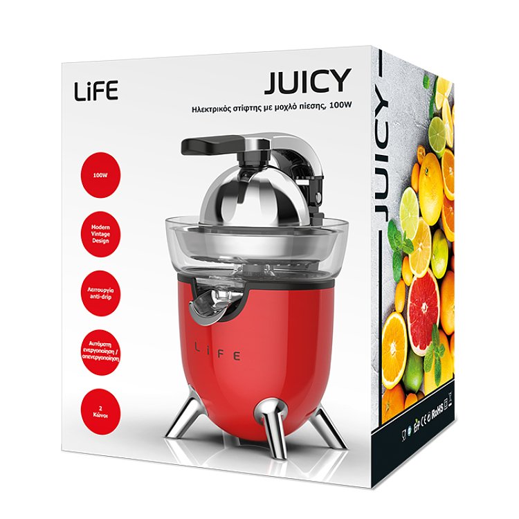 LIFE Juicy Ηλεκτρικός Στίφτης 100W 221-0388