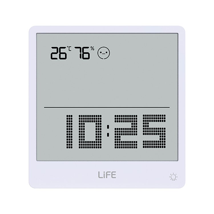 Life Simple White 221-0395 Ψηφιακό Θερμόμετρο Υγρόμετρο Λευκό