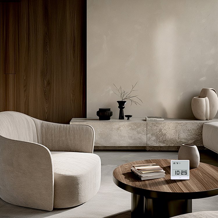 Life Simple White 221-0395 Ψηφιακό Θερμόμετρο Υγρόμετρο Λευκό
