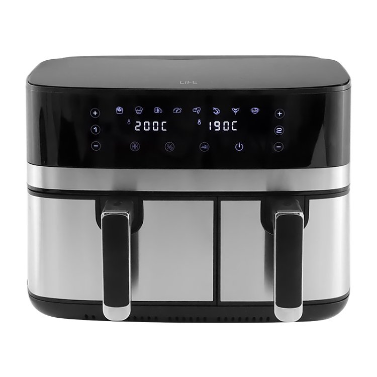 LIFE IN SYNC Διπλή Φριτέζα Αέρος 8.6L 2700W 221-0409