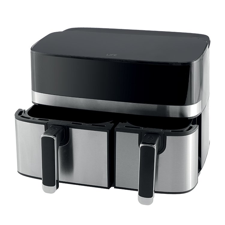 LIFE IN SYNC Διπλή Φριτέζα Αέρος 8.6L 2700W 221-0409