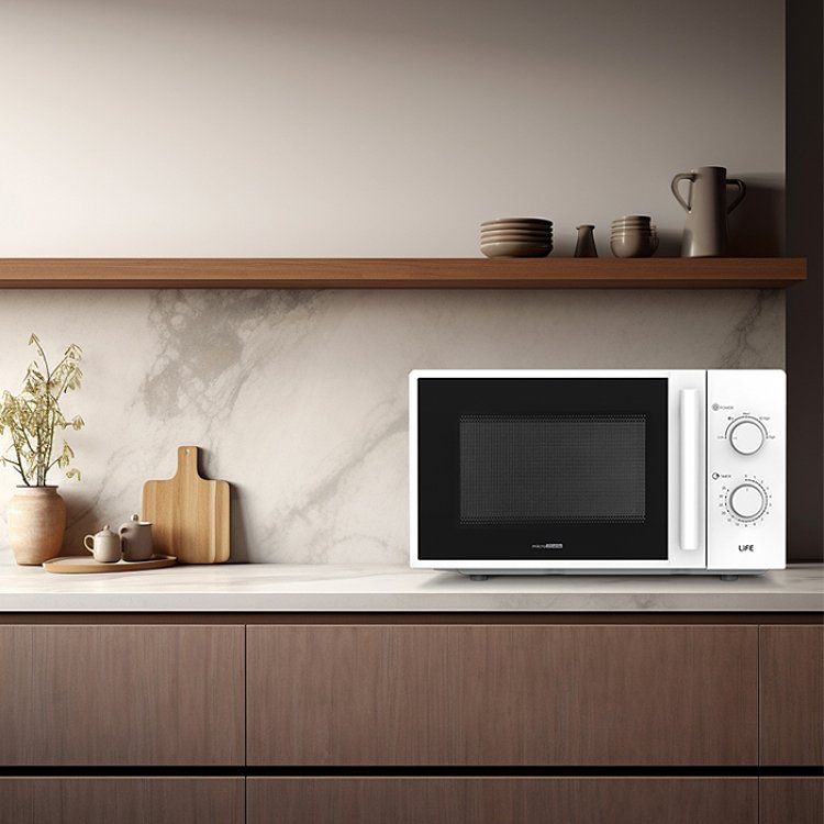 LIFE micro20 Φούρνος Μικροκυμάτων Λευκό 20L 700W 221-0413