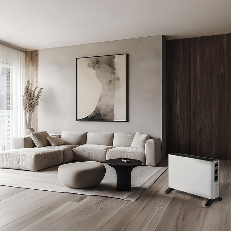 Life Comfort 221-0421 Θερμοπομπός Δαπέδου 2000W Λευκό