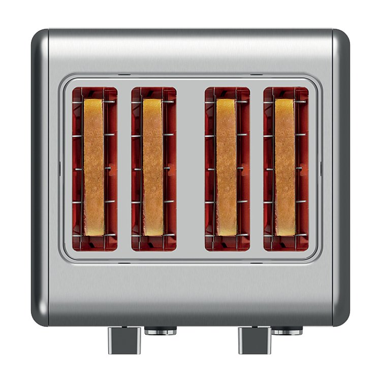 LIFE BREKKY Αυτόματη Φρυγανιέρα 4 Θέσεων 1500W 221-0423