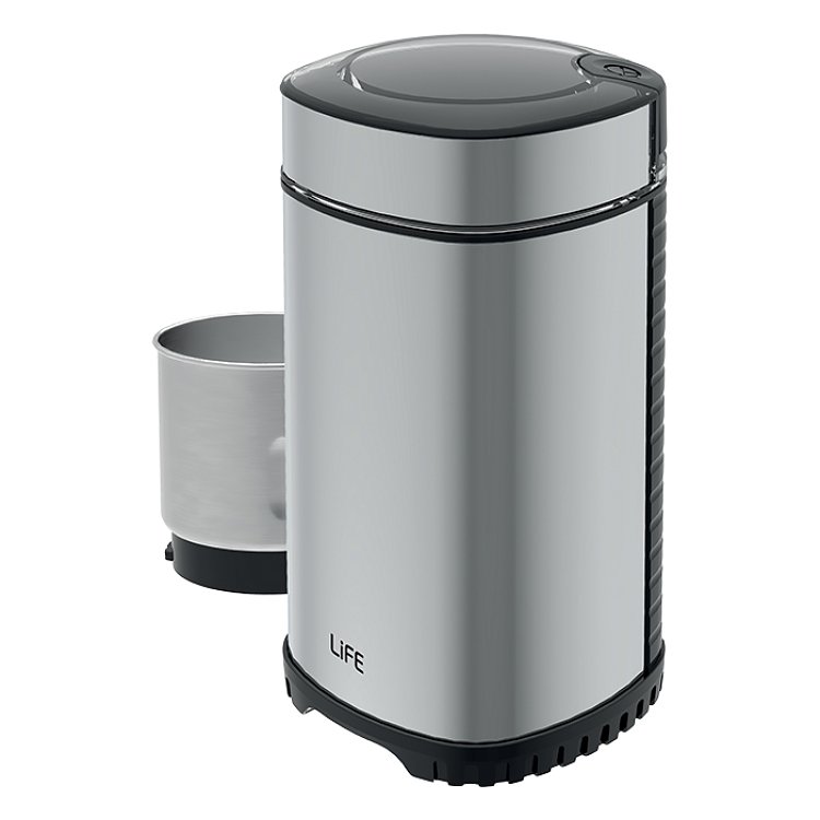 LIFE Arabica Ηλεκτρικός Μύλος Καφέ Inox 150W 221-0425