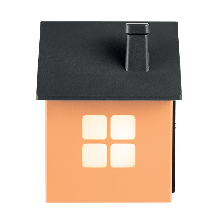 Ψηφιακό Ρολόι Ξυπνητήρι LED Life Tiny House Black 221-0453
