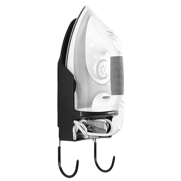 LiFE UPRIGHT BLACK Επιτοίχια Βάση Στήριξης Σίδερου Και Σιδερώστρας 221-0468