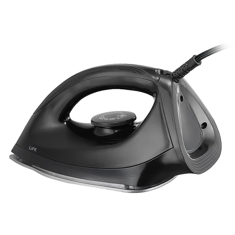 LIFE SATIN BLACK  Ξηρό Σίδερο Με Αυτόματη Απενεργοποίηση 1000W 221-0506